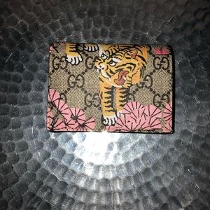 Authentic Gucci Bengal wallet